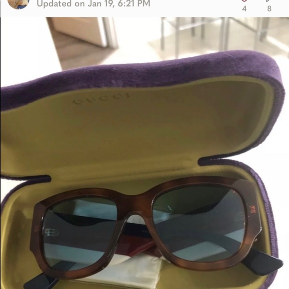 COPY - Gucci Sylvie Sunglasses - Picture 2 of 3